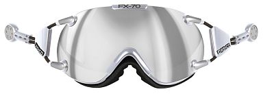 Превью Шлем горнолыжный Визор горнолыжный CASCO FX70 Carbonic Chrome/Silver (07.5073)